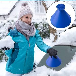 Strugač leda za auto + lijevak | ICYWIZARD